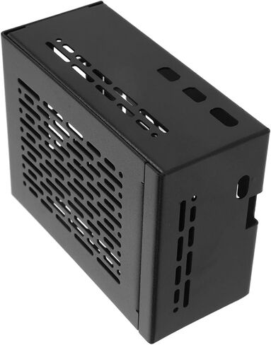 Pi 5 M2 Nvme SSD Enclosure with Iron Shell for Compact Setup in Saudi Arabia