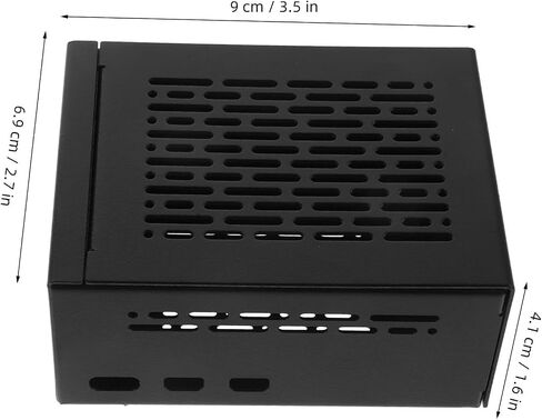 Pi 5 M2 Nvme SSD Enclosure with Iron Shell for Compact Setup in Saudi Arabia
