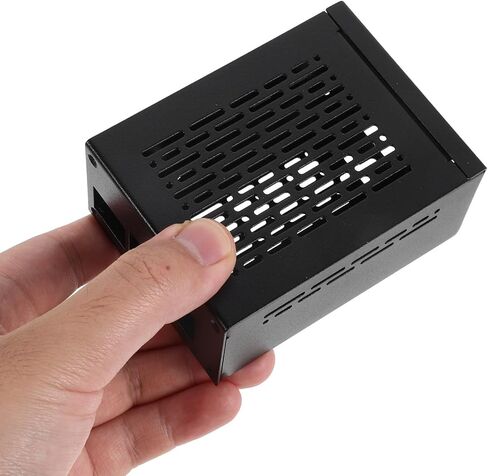 Pi 5 M2 Nvme SSD Enclosure with Iron Shell for Compact Setup in Saudi Arabia
