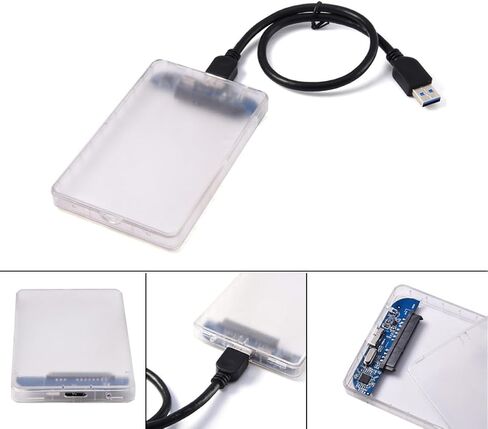 Hard Drive Enclosure SSD and HDD for 2.5 Inch USB 3.0 in Saudi Arabia