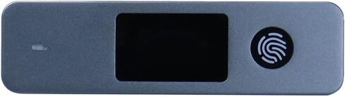 Generic SSD Hard Drive Case M.2 NVMe 10Gbps Visual Fingerprint Encrypted in Kuwait