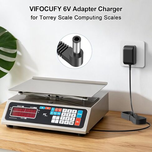 6V Adapter Charger Compatible with Torrey PC-80L PC-80LT PC HS PCHS Scale in Kuwait