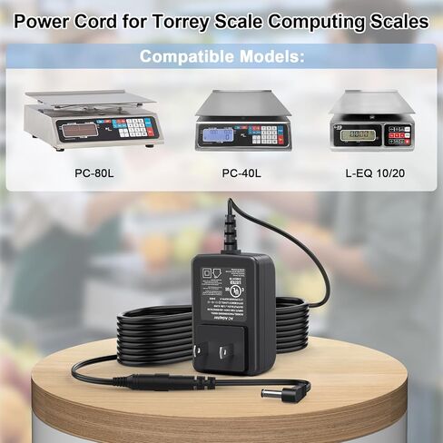 6V Adapter Charger Compatible with Torrey PC-80L PC-80LT PC HS PCHS Scale in Kuwait