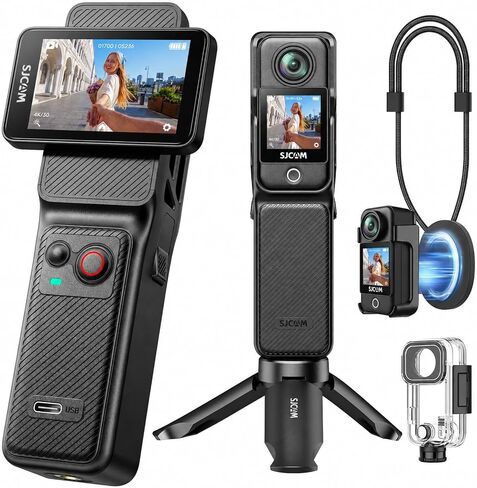 SJCAM C400 4K Vlogging Camera Vlog,7H Battery Recording,for Vocation,Trips in Kuwait