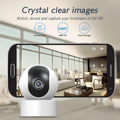 PGST Cameras for Home Security,App Control for Smart Life or Tuya,for Apartment,Kids Safety,Office,Garage,No Monthly Fees in Saudi Arabia