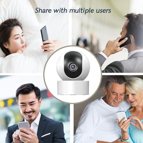 PGST Cameras for Home Security,App Control for Smart Life or Tuya,for Apartment,Kids Safety,Office,Garage,No Monthly Fees in Saudi Arabia