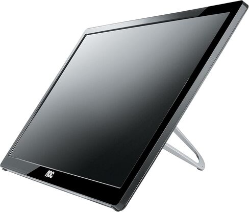AOC e1659Fwu 15.6-Inch Ultra Slim 1366x768 Res 200 cd/m2 Brightness USB 3.0-Powered Portable LED Monitor w/ Case Black in Kuwait