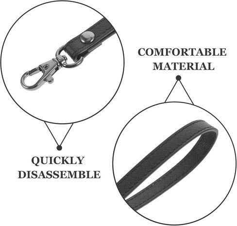 Hemoton Camera Black Quick Release Clips with Leather Wrist Strap 2pcs in Kuwait