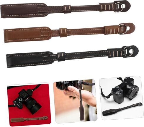 3pcs Lightweight Adjustable Camera Wrist Strap Set Heavy Duty Compact in Kuwait