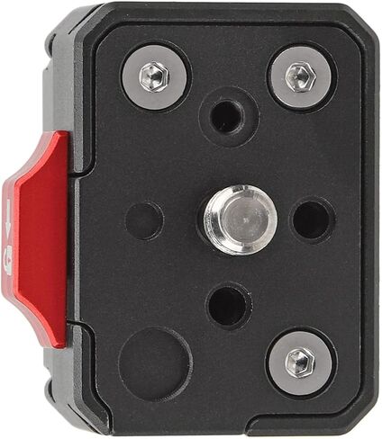 Fabater Mini V Lock Arrow Storage Case Plate for DSLR Tripod, 38mm Dovetail Slot Camera V Lock Plate with Builtin Anti Shake Design, 1/4 Inch Positioning Hole Arrow Storage Case Kit in Kuwait