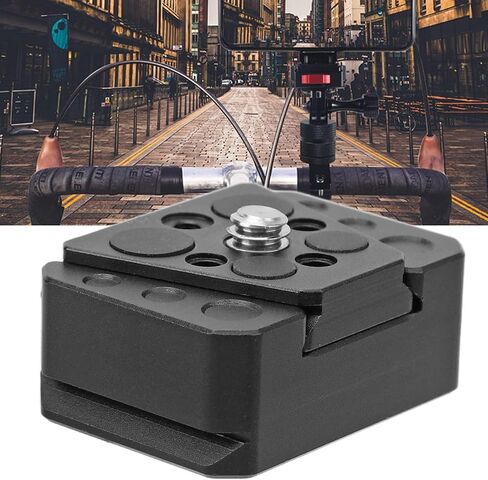 Fabater Mini V Lock Arrow Storage Case Plate for DSLR Tripod, 38mm Dovetail Slot Camera V Lock Plate with Builtin Anti Shake Design, 1/4 Inch Positioning Hole Arrow Storage Case Kit in Kuwait