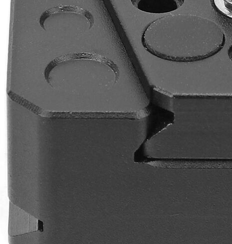 Fabater Mini V Lock Arrow Storage Case Plate for DSLR Tripod, 38mm Dovetail Slot Camera V Lock Plate with Builtin Anti Shake Design, 1/4 Inch Positioning Hole Arrow Storage Case Kit in Kuwait