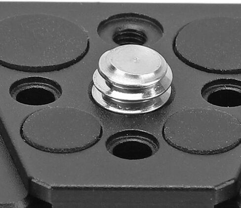 Fabater Mini V Lock Arrow Storage Case Plate for DSLR Tripod, 38mm Dovetail Slot Camera V Lock Plate with Builtin Anti Shake Design, 1/4 Inch Positioning Hole Arrow Storage Case Kit in Kuwait