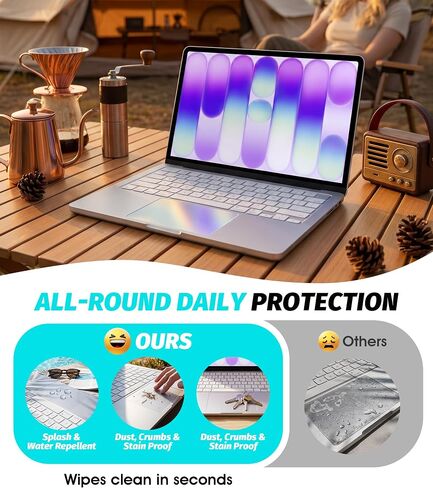 Orzero (3 Pack) Trackpad Protector Cover Compatible with MacBook Neo 13 inch, Clear Anti-Scratch Touch Pad Accessories Skin, Bubble-Free Removable No Residue in Kuwait