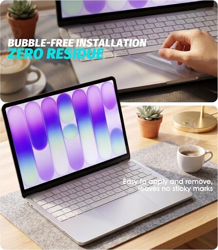 Orzero (3 Pack) Trackpad Protector Cover Compatible with MacBook Neo 13 inch, Clear Anti-Scratch Touch Pad Accessories Skin, Bubble-Free Removable No Residue in Kuwait