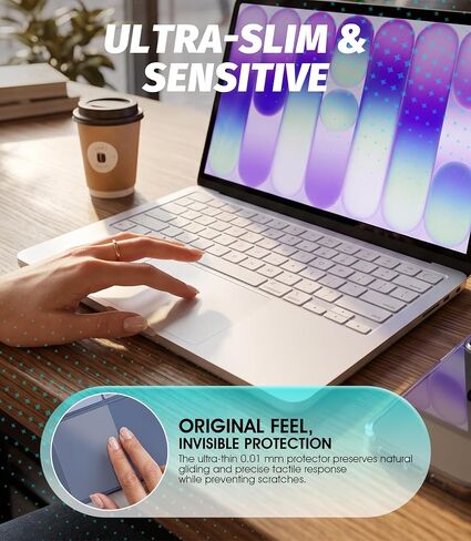 Orzero (3 Pack) Trackpad Protector Cover Compatible with MacBook Neo 13 inch, Clear Anti-Scratch Touch Pad Accessories Skin, Bubble-Free Removable No Residue in Kuwait