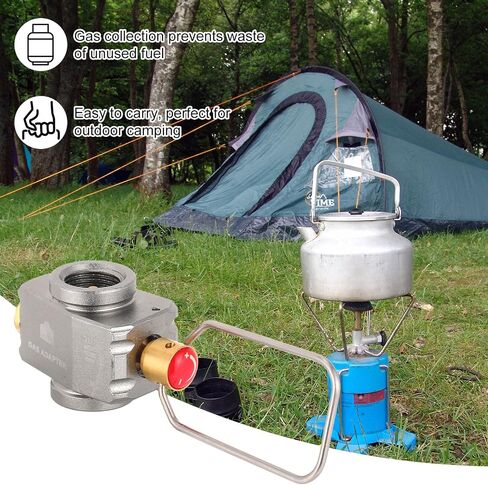 NQEUEPN Fuel Transfer Device for Camping, Gas Canisters Refill Adapter in Kuwait