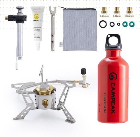 Multi Fuel Stove Burner with SILENT CAP for Outdoor Camping Hiking in Kuwait