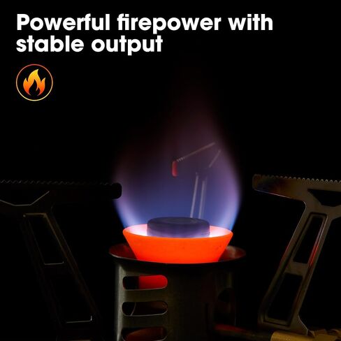 Multi Fuel Stove Burner with SILENT CAP for Outdoor Camping Hiking in Kuwait