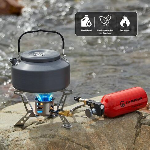 Multi Fuel Stove Burner with SILENT CAP for Outdoor Camping Hiking in Kuwait