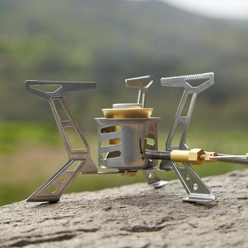 Multi Fuel Stove Burner with SILENT CAP for Outdoor Camping Hiking in Kuwait