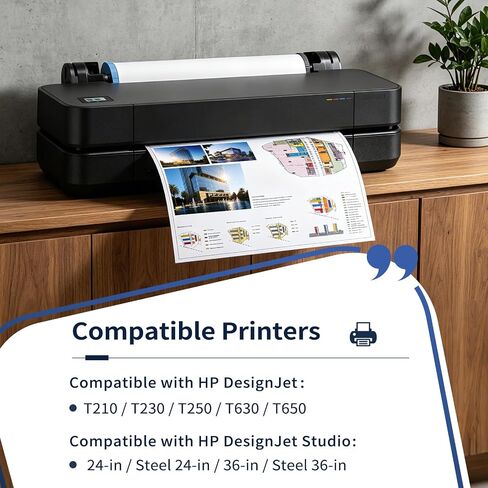 712XL 712 Ink Cartridge 4Pack High Yield Compatible with HP DesignJet T210 in Kuwait