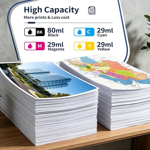 712XL 712 Ink Cartridge 4Pack High Yield Compatible with HP DesignJet T210 in Kuwait