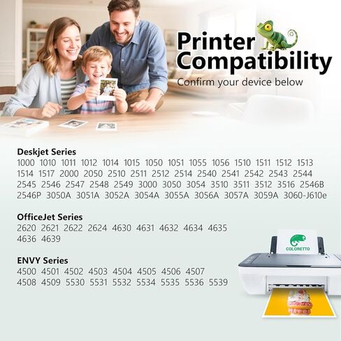 COLORETTO 61XL Black Ink Cartridge for HP 61 Black Ink Cartridge for HP61 in Kuwait