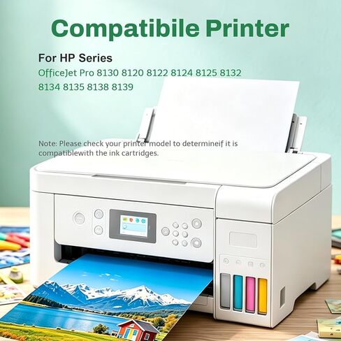 923XL Ink Cartridges Compatible with HP OfficeJet Pro Printer in Kuwait