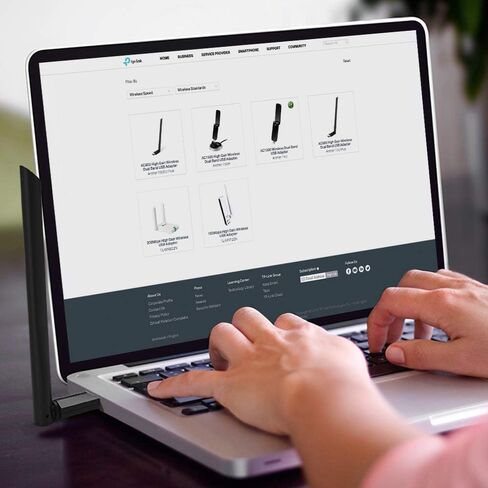 TP-Link Chiavetta WiFi AC1300Mbps Archer T3U Plus, Antenna WiFi USB per PC, Adattatore WiFi Alto Guadagno, USB 3.0 in Kuwait
