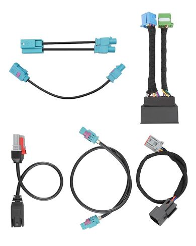Radio Upgrade Wiring Harness Kit, Fit for RAM 2019-2024 5"/8.4" Upgrade to 12" Uconnect 5, Includes Display Integration Wiring Harness and Display Main Connector Adapter Lvds USB in Kuwait