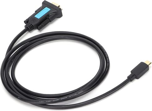 USB to RS232 Adapter Compact TypeC to DB9 Converter for Scanners in Kuwait