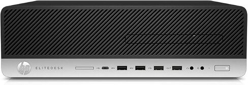 HP EliteDesk 800 G5 Small Form Desktop, Intel Eight Core 9th Gen i7 9700 3.0Ghz, 32GB DDR4 RAM, 512GB NVMe PCIe M.2 SSD, USB Type C, Windows 11 Pro (Renewed) in Kuwait