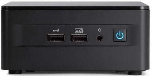 Intel 2024 Newest NUC13 Tiny Client Mini Desktop PC 13th 12-Core i7-1360P 16GB DDR4 512GB M.2 NVMe SSD Iris Xe Graphics WiFi 6E RJ-45 2 x Thunderbolt4 2 x HDMI Windows 11 Pro w/RE USB, Black in Kuwait
