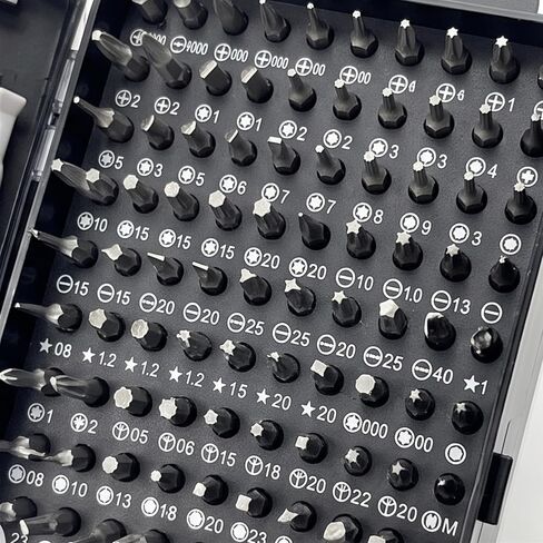 115 in 1 Precision Screwdriver Set - Micro Screwdriver Set, Computer Tool Kit Electronics Tool Kit for Phone Computer PC PS4 PS5 Repair in Kuwait
