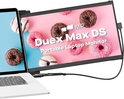 Duex Max DS 14.1" Portable Monitor for Laptop, 【2026 Upgrade】 Mobile Pixels in Kuwait