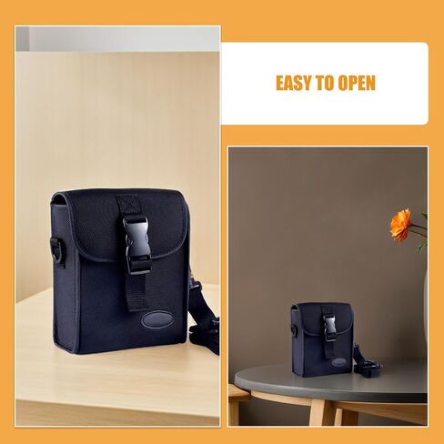 Alipis Portable Binoculars and Telescope Storage Bag with Comfortable Shoulder Strap, Made of Sturdy 1680d Material and Sponge, Easy to Open and Close, for Travel and Home Use in Kuwait