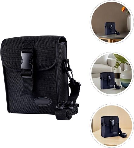 Alipis Portable Binoculars and Telescope Storage Bag with Comfortable Shoulder Strap, Made of Sturdy 1680d Material and Sponge, Easy to Open and Close, for Travel and Home Use in Kuwait