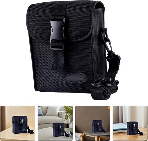 Alipis Portable Binoculars and Telescope Storage Bag with Comfortable Shoulder Strap, Made of Sturdy 1680d Material and Sponge, Easy to Open and Close, for Travel and Home Use in Kuwait