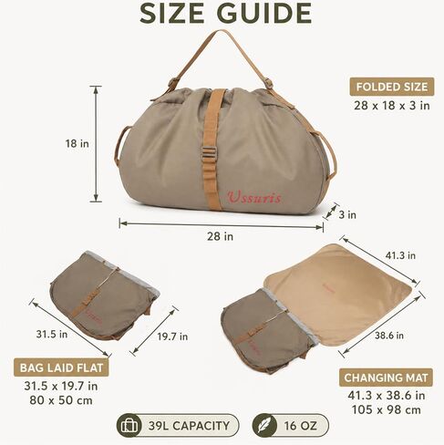Fly Fishing Wader and Boot Bag with Built-In Changing Mat in Kuwait