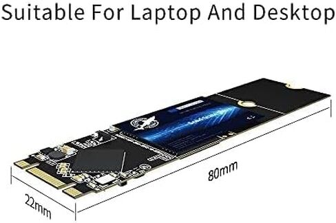 Dogfish 4TB Internal M.2 2280 NGFF SSD 3D NAND QLC SATA III 6 Gb/s in Kuwait