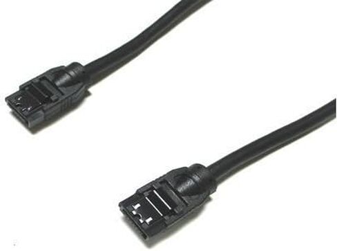 OKGear Straight to Straight Round SATA III Cables (36", black) in Kuwait