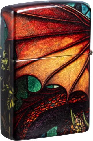 Zippo Lighter: Stained Glass Dragon - 540 Fusion 81783 in Kuwait