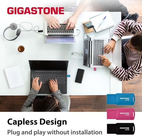 GIGASTONE V70 8GB USB 2.0 Flash Drive Thumb Drive Memory Stick Pen Drive Capless Design Pen Drive in Kuwait
