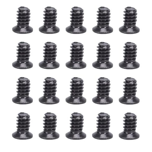 PRETYZOOM 100 Pcs Metal Hard Disk Screws for 3.5 Inch Hard Drive Hot Swap Tray with High Hardness, for Computer Case Mounting Indoor and Outdoor Use in Kuwait