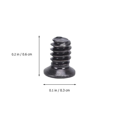 PRETYZOOM 100 Pcs Metal Hard Disk Screws for 3.5 Inch Hard Drive Hot Swap Tray with High Hardness, for Computer Case Mounting Indoor and Outdoor Use in Kuwait