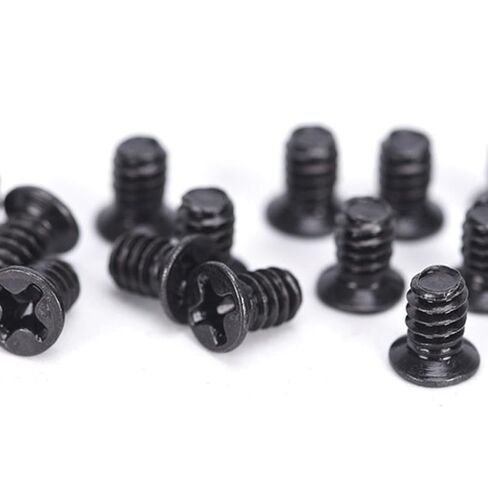 PRETYZOOM 100 Pcs Metal Hard Disk Screws for 3.5 Inch Hard Drive Hot Swap Tray with High Hardness, for Computer Case Mounting Indoor and Outdoor Use in Kuwait