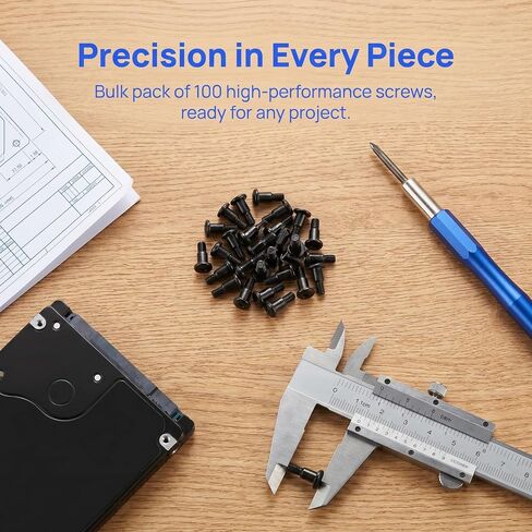 Hard Drive Vibration Damping Screws 100pcs for SSD Desktop Cases in Kuwait