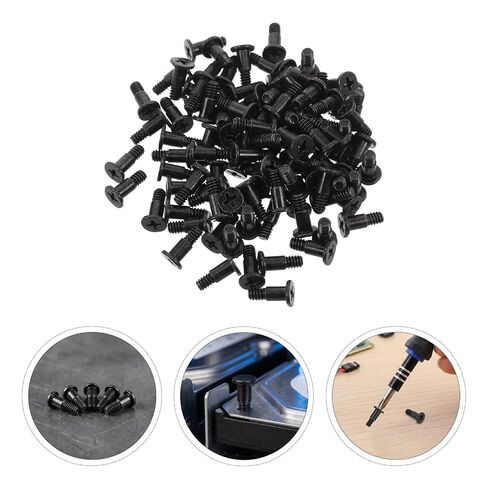 BESPORTBLE 100pcs 3.45mm Anti-Vibration Hard Disk Drive Mounting Screws Kit with Damping Sleeves for 3.5 Inch SSD and Mechanical Hard Disks, Sturdy Iron Construction, Easy Installation in Kuwait