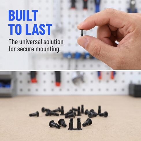 BESPORTBLE 100pcs 3.45mm Anti-Vibration Hard Disk Drive Mounting Screws Kit with Damping Sleeves for 3.5 Inch SSD and Mechanical Hard Disks, Sturdy Iron Construction, Easy Installation in Kuwait